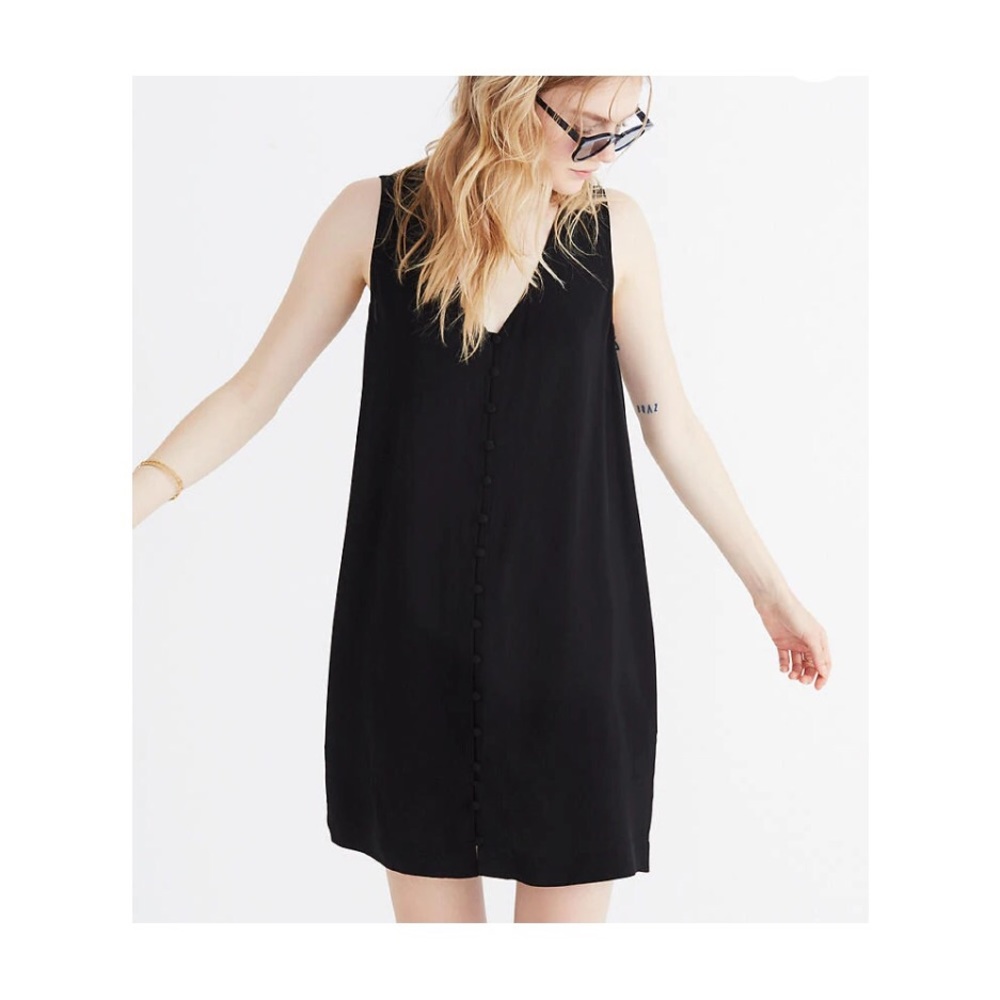 Madewell Heather Button-Front Dress NWT